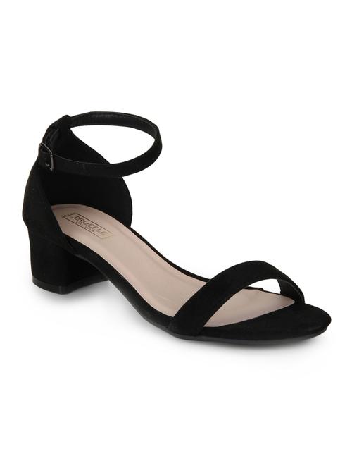 black patent leather ankle strap sandals - 15144739 - Very Small Image - 1