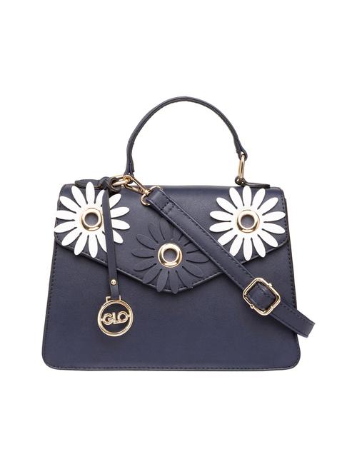 blue leatherette regular sling bag - 15146123 - Very Small Image - 1