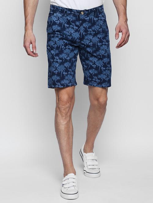 blue cotton shorts - 15158782 - Very Small Image - 1