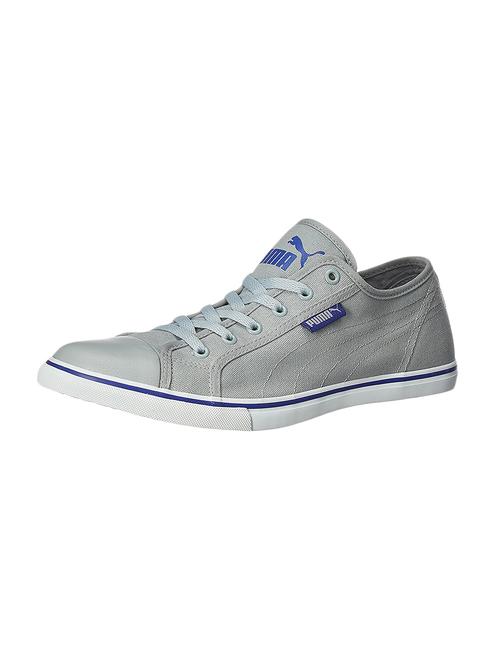 grey canvas lace up sneaker - 15158814 - Very Small Image - 1