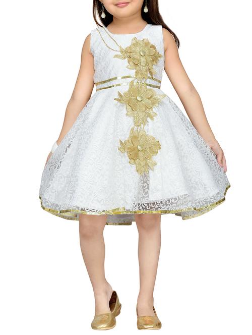 white net frock - 15159020 - Very Small Image - 1