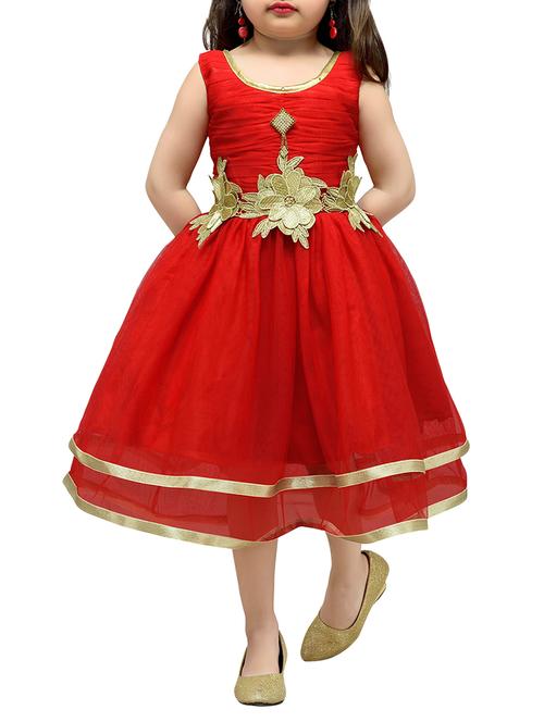 red net frock - 15159030 - Very Small Image - 1
