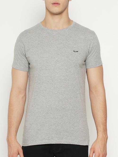 grey cotton t-shirt - 15172401 - Very Small Image - 1