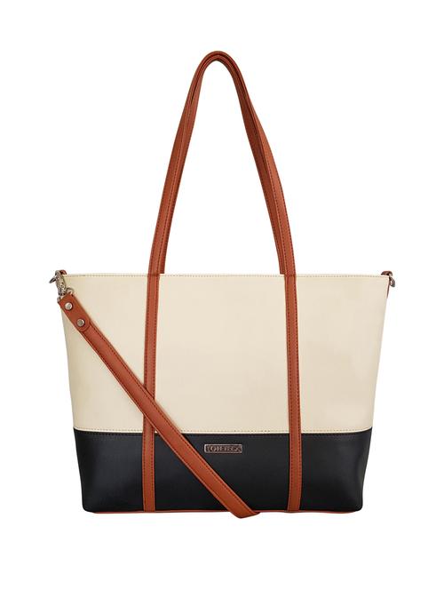 white leatherette (pu) handbag - 15179274 - Very Small Image - 1