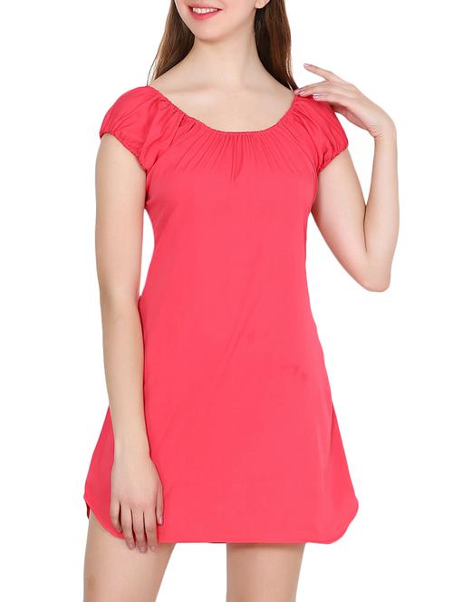 women's shift solid dress - 15180492 - Very Small Image - 1