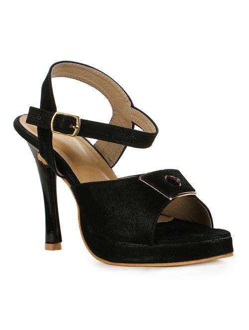 black ankle strap sandal - 15211664 - Very Small Image - 1