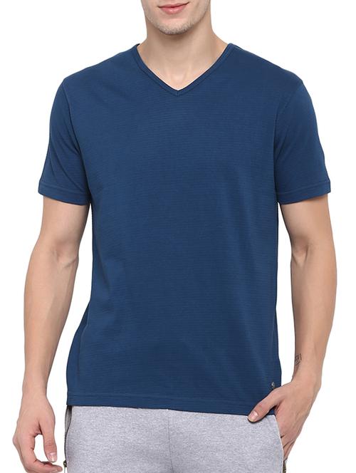 blue cotton t-shirt - 15220634 - Very Small Image - 1