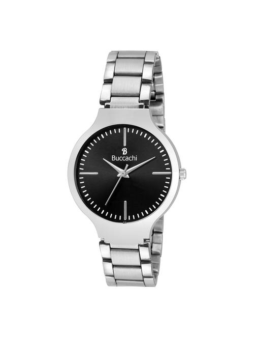 buccachi b-l1001-bk-ch analog watch - 15253357 - Very Small Image - 1