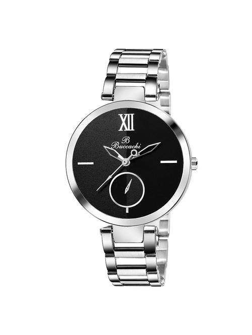 buccachi b-l1044-bl-ch analog watch - 15253426 - Very Small Image - 1