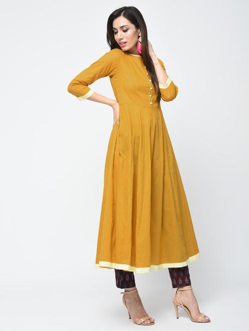 women's flared kurta - 15312889 - Very Small Image - 1