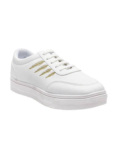 white lace-up sneaker - 15328631 - Very Small Image - 1