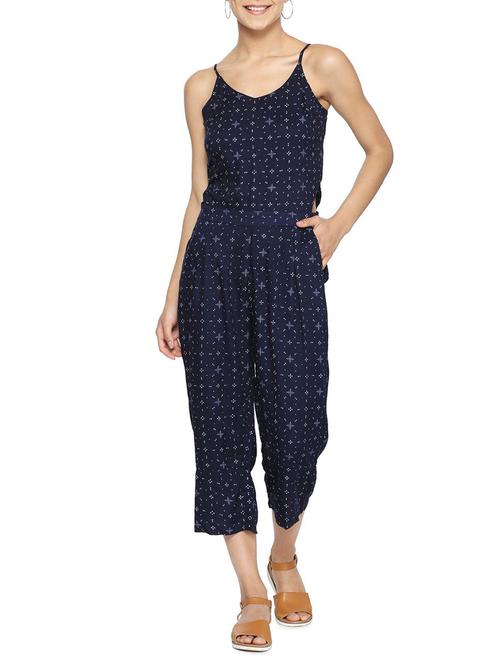 side cut-out full leg jumpsuit - 15337302 - Very Small Image - 1