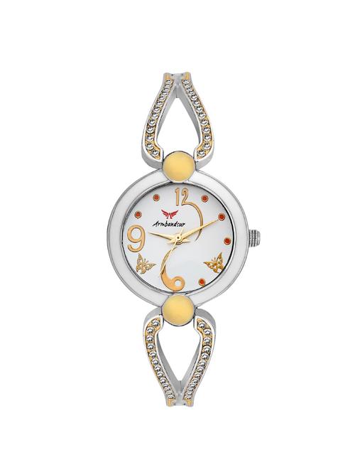 armbandsur silver, golden & white case & dial watch-abs0060gsw - 15339046 - Very Small Image - 1
