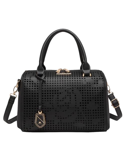 black leatherette (pu) handbag - 15350436 - Very Small Image - 1