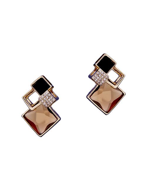 gold tone stone studs - 15394046 - Very Small Image - 1