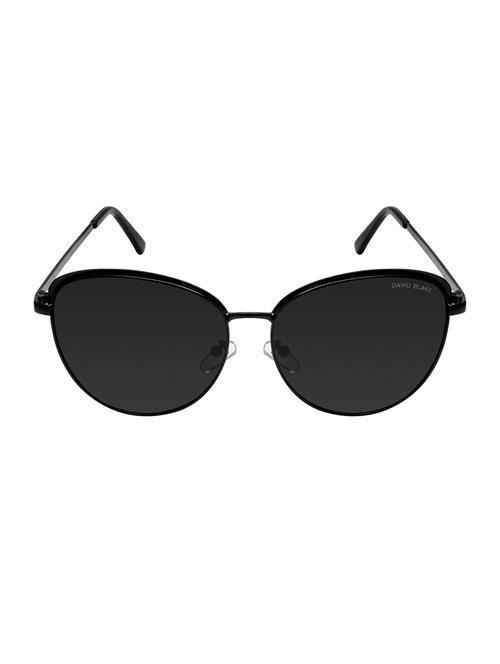david blake black oversized gradient, uv protected, mirrored sunglass - 15395466 - Very Small Image - 1