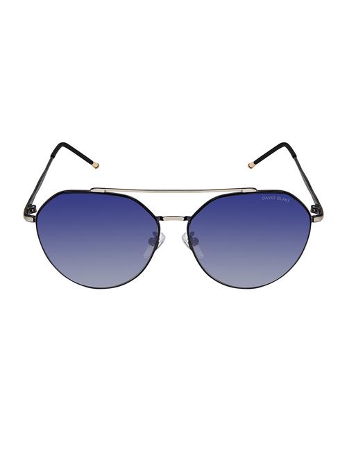 david blake grey aviator gradient, uv protected sunglass - 15396030 - Very Small Image - 1