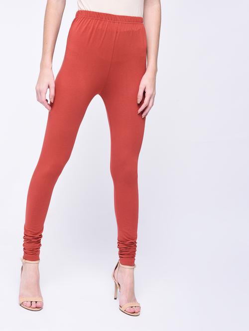 full length solid legging - 15399018 - Very Small Image - 1