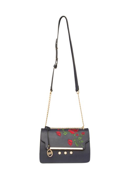 grey leatherette (pu) sling bag - 15444455 - Very Small Image - 1