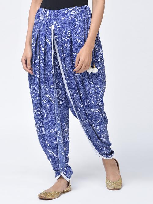 paisley print dhoti salwar - 15456319 - Very Small Image - 1