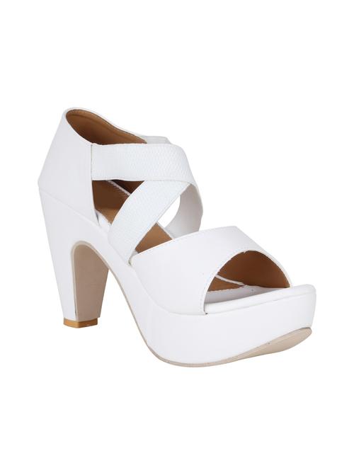 white closed back sandals - 15474127 - Very Small Image - 1