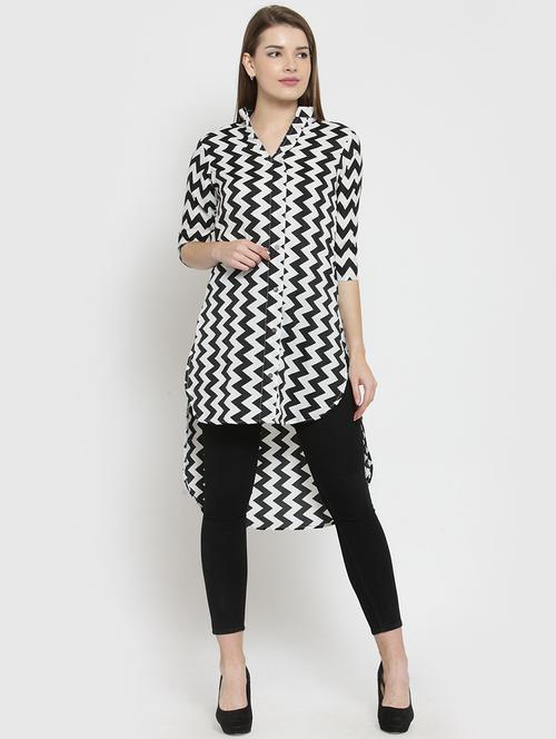 women's high-low kurta - 15515838 - Very Small Image - 1