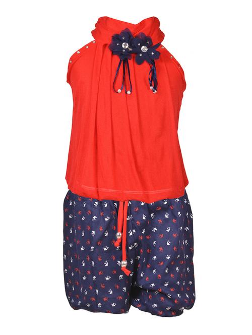 red cotton shorts set - 15528967 - Very Small Image - 1