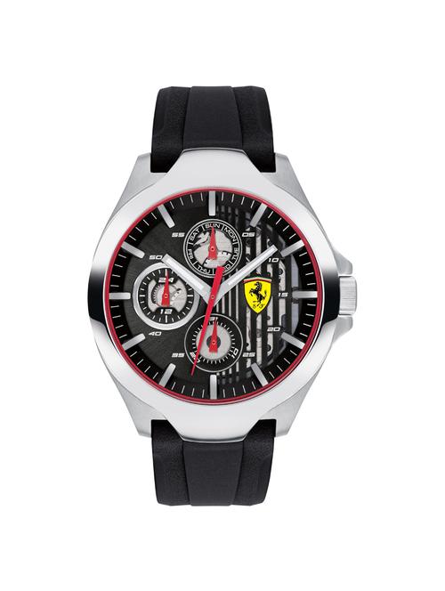 scuderia ferrari round dial analog watch-(0830510) - 15545493 - Very Small Image - 1