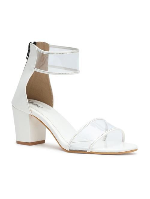 white closed back sandals - 15636259 - Very Small Image - 1
