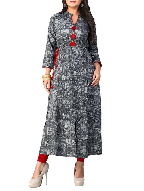 women's a-line kurta - 15731280 - Very Small Image - 1