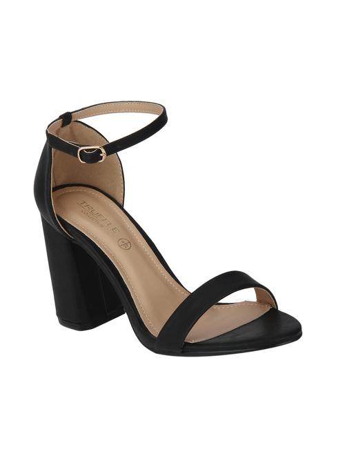 black ankle strap sandals - 15758395 - Very Small Image - 1