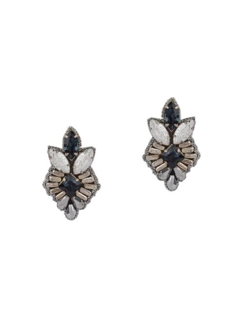 blue brass studs earring - 15764237 - Very Small Image - 1