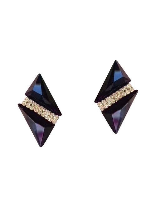 black studs earring - 15770072 - Very Small Image - 1
