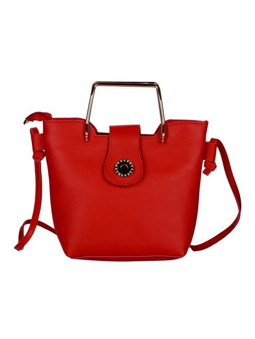 red leatherette (pu) sling bag - 15790563 - Very Small Image - 1