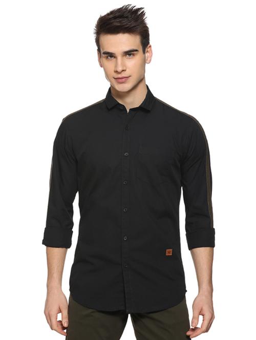 mens stripes casual shirt - 15919704 - Very Small Image - 1
