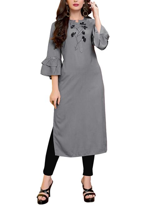 women's straight kurta - 15978926 - Very Small Image - 1