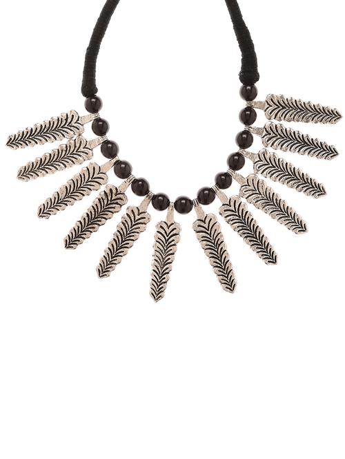 women ethnic daily wear designer necklace - 16053498 - Very Small Image - 1