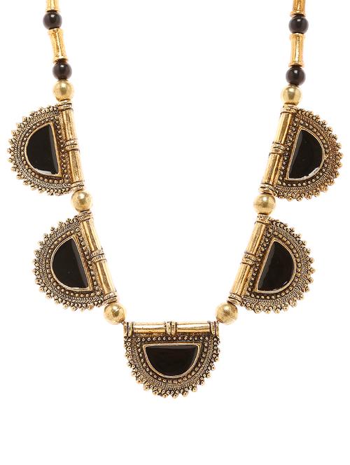 women ethnic daily wear designer necklace - 16053521 - Very Small Image - 1