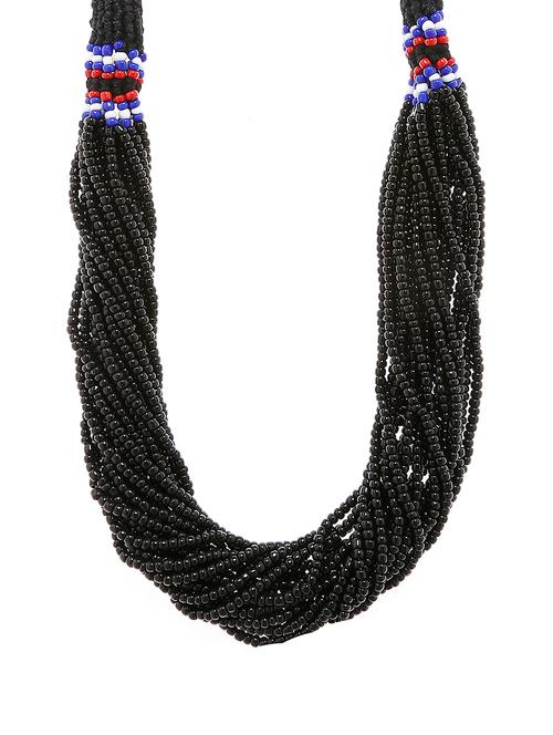women ethnic daily wear designer beaded necklace - 16053590 - Very Small Image - 1