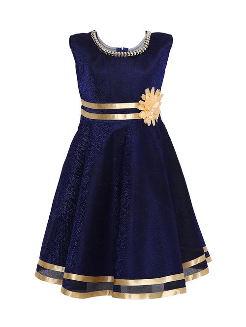 blue nylon frock - 16058802 - Very Small Image - 1