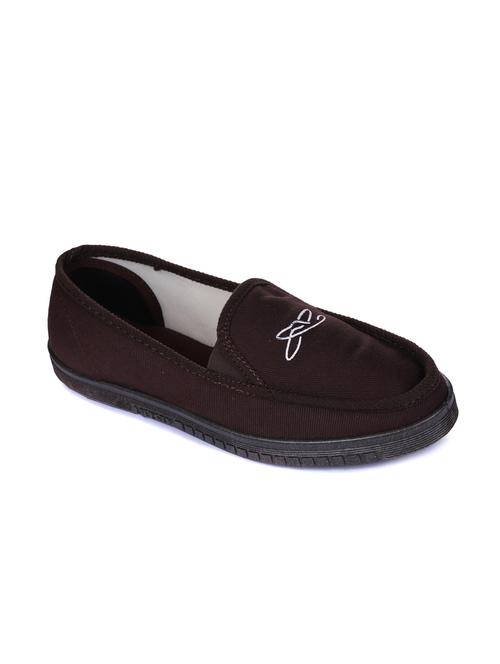 brown mesh & synthetic slip on loafers - 16096773 - Very Small Image - 1