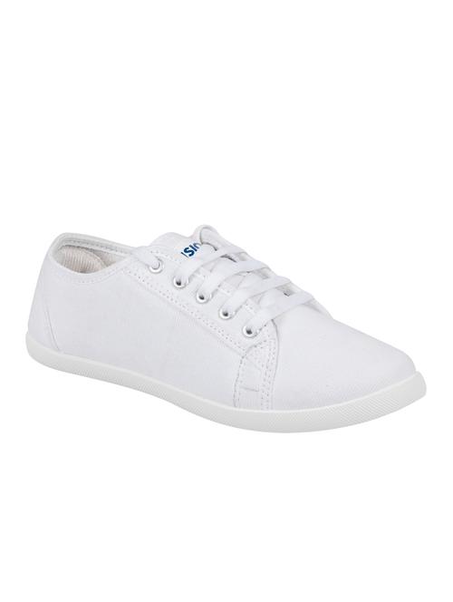 white lace-up sneakers - 16110516 - Very Small Image - 1