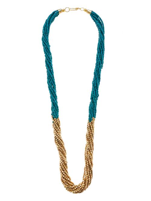 women ethnic daily wear designer beaded necklace - 16234685 - Very Small Image - 1