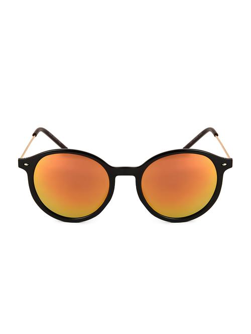 men new mirrored round stylish sunglasses - 16237377 - Very Small Image - 1