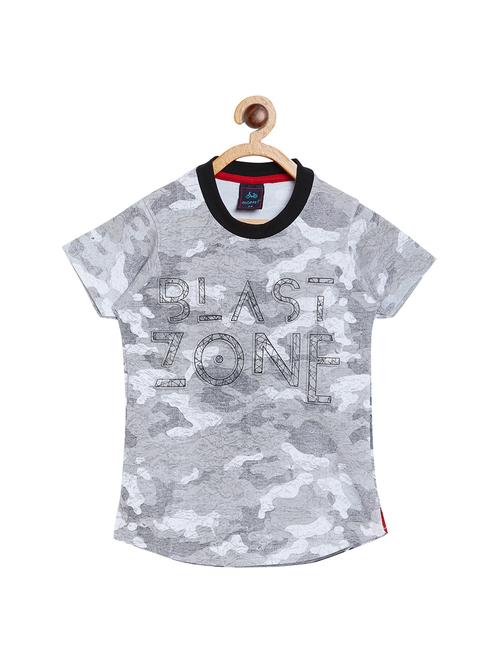 round neck camouflage t-shirt - 16301579 - Very Small Image - 1