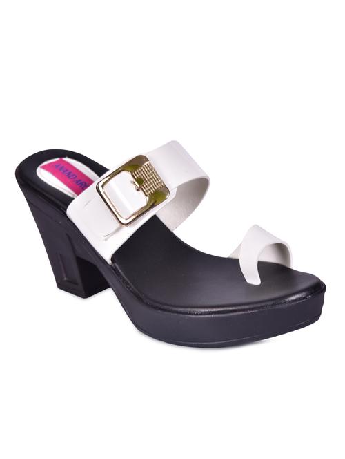 white one toe sandals - 16309751 - Very Small Image - 1