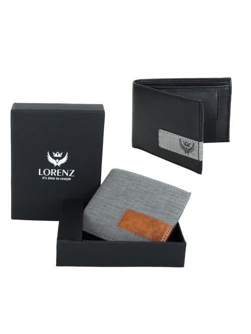 grey and black canvas wallet - 16386342 - Very Small Image - 1
