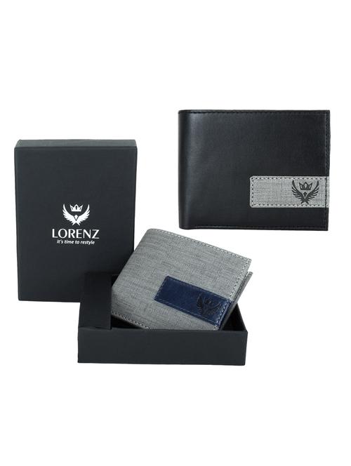grey and black canvas wallet - 16386343 - Very Small Image - 1