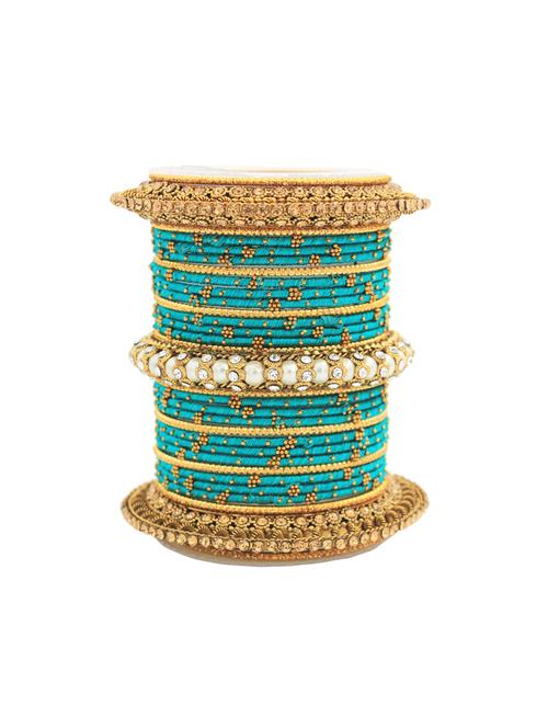 blue metal bangle - 16472836 - Very Small Image - 1
