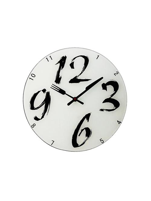 analog toughened glass wall clock - 16611083 - Very Small Image - 1